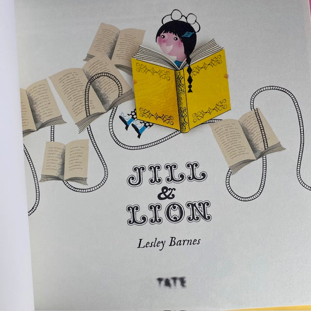 Lesley Barnes Jill & Lion by Lesley Barnes, Hardcover