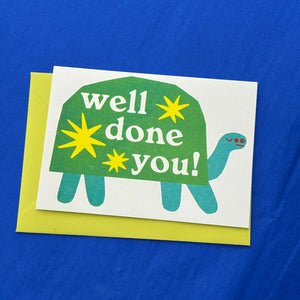 Well Done You! Greetings Card