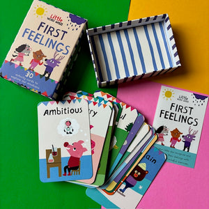 First Feelings : 30 activity cards to explore our emotions
